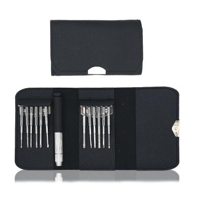 China Household Tool Kit 13 in 1 Mobile Phone Repair Opening Screwdriver Sets 13 Pcs Mini Screwdriver Set for Eyeglass Repair Glass Tool for sale