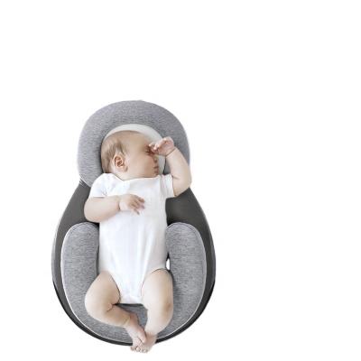 China Wholesale Non-Toxic Portable Newborn Baby Pillow Anti Flat Headset Placing Infant Sleep Pillow Cot Comfortable Sleep P for sale