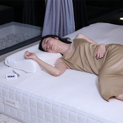 China Foldable 1.8*2m Bed Airbag Far Infrared Heating Mattress Topper Soft Mattress Smart Massage with Compressor for Hotel for sale