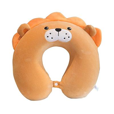 China Anti-bacteria New Arrival Unicorn Memory Foam Neck Pillow Car Nap Plane Travel Pillow Customized Animal U Logo for sale