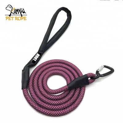 China DETACHED Reflective Pet Leashes&Collars Dog Chain Rope Silicone Dog Leash for sale