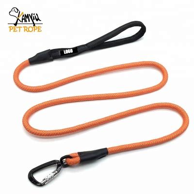 China DETACHED Dog Leash Heavy Duty Reflective Mountaineering Rope 6ft Long , Many Color Nylon Rope for sale