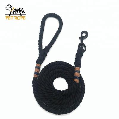 China Cotton Rope Pet Leash DETACHED Dog Lead for Small Medium Large Dogs, Handmade in CHINA for sale