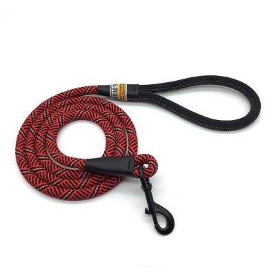 China 6 Ft High Rope Porcelain Dog Reflective Durable Climbing Leash for sale