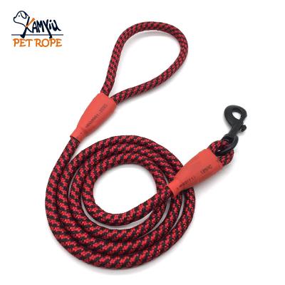 China Dongguan Viable Braided Climbing Rope Dog Leash Factory Rope Dog Leash for sale