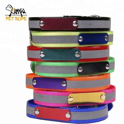 China DETACHED reflective dog collar for small, medium and large dogs - waterproof and smell proof for sale