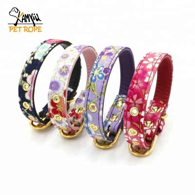 China Traumdeutung Small DETACHED Dog Collars Bows Cat Collar Puppy Pet Accessories Product Collars for sale