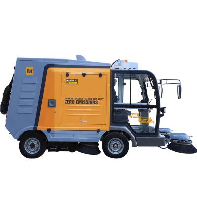 China Hotels MN-S2000 Electric Compact Heavy Duty Rechargeable Road Sweeper Sweeper Warehouse Sweeper for sale