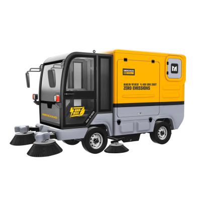 China MN-S1800 Hotels Lithium Battery Electric Road Sweeper Sweeping Machine Outside Turn On Road Sweeper Driveway Sweeper for sale