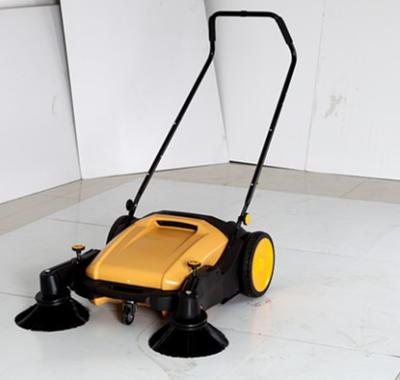 China Critical Cleaning / Residue Free Manual Walk Behind Floor Sweeper Floor Sweeper for sale