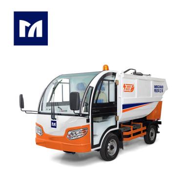 China Critical cleaning/residue-free electric rear loading garbage truck, battery operated truck, cargo truck for sale