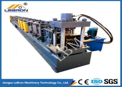 China PLC Control Automatic Storage Rack Roll Forming Machine Durable quality Long Time Service Time for sale