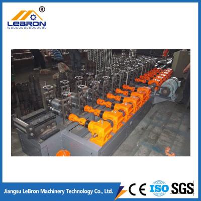 China New design Mitsubishi PLC Control Automatic Solar Strut Roll Forming Machine made in China for sale