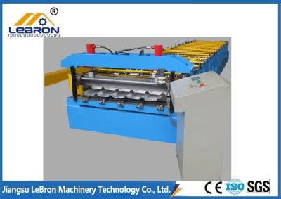 China hydraulic cutting and automatic PLC corrugated roof sheet roll forming machine for sale