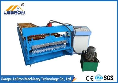 China 45# forged steel corrugated roof sheet roll forming machine,colorful metal roof for sale