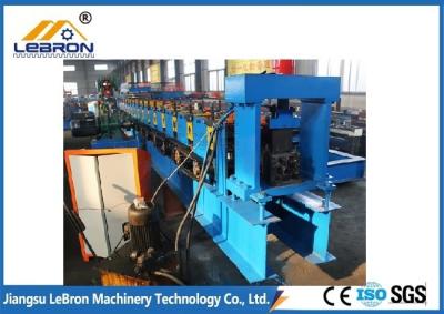 China Automatic PLC Control Storage Rack Roll Forming Machine with Long Time Service Time for sale