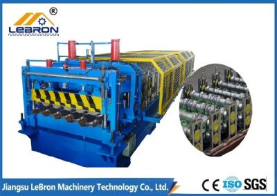 China CNC Control System Color Steel Glazed Tile Roll Forming Machine with 45# High Grade Color Steel for sale