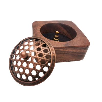 China Direct Selling Islamic High Quality Incense Incense Incense Burner Factory Decorative Single Censer Incense Burner for sale