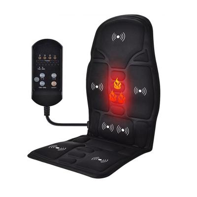 China Body Shiatsu Massage Cushion With Heat Massage Chair Pad Kneading Back Massager For Home Office Seat Use for sale