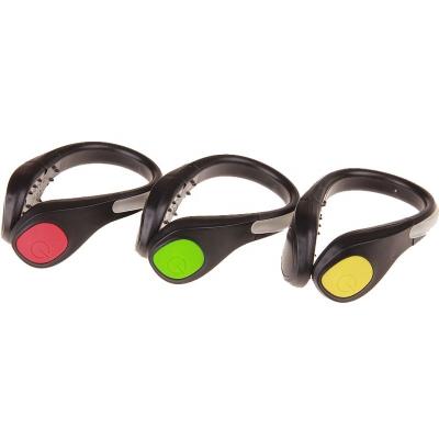 China Shoe Light GOGR Promotion Multicolor Night Visible Safety LED Shoe Clip Running Light for sale