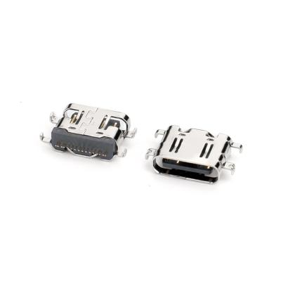 China usb 3.1 type c connector 16pin Sinking 1.6mm SMT Female USB Port 16PIn C-Type Connector for sale