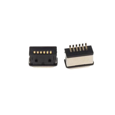 China Professional Manufacturer Of Waterproof USB Type C 6P  IPX8 SMT Types Of  Female Connector for sale