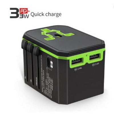 China Hot Selling Products 18W 33W PD quick charger universal Travel adaptor usb charger for sale