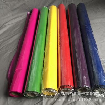 China Bouquet Moisture-proof Dustproof Color Plastic Packaging Gift Florist Sandpaper OPP Transparent Waterproof Wrapping Paper for sale