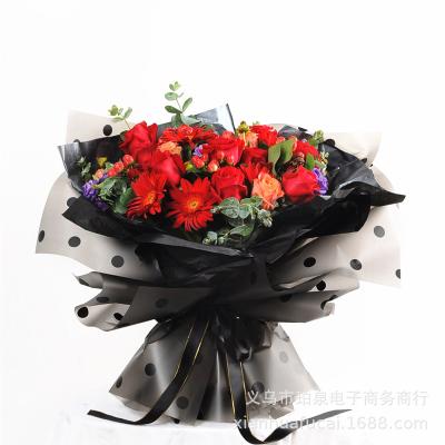 China New fashion waterproof design, popular flower wrapping paper professional production for sale