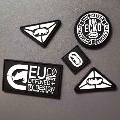 China Eco-friendly fashion custom design leather logo metal label jeans patch leather labels for clothing for sale