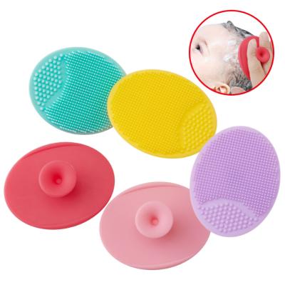 China High Quality Colorful Silicone Facial Cleansing Brushes Be Used To Wash Baby's Hair Brave Man Comfortable Clean Clean Skin Deeply Dropshipping for sale