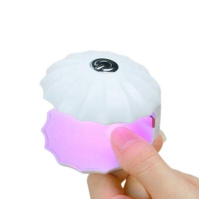 China Newest USB Shell Design Mini Nail Lamp 18W Portable Usb Quick Drying UV Lamp for sale