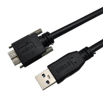 China Industrial Micro Camera Link Digital Camera Data Cable USB Screw Mount To Type USB 3.0 A Data Cable for sale