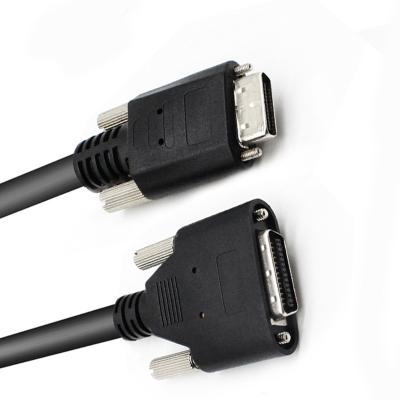 China Camera high speed and flexible cameralink cable MDR 26pin to DTS 26pin POCL Cameralink cable for sale