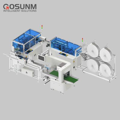 China Surgical Medical Face Mask Making Machine Full Automatic Surgical Mask Making Machine For Surgical Mask for sale