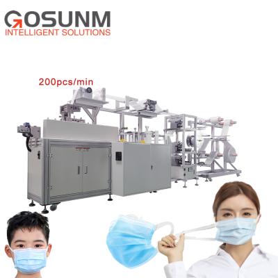 China Factory Ear Band Mask Machine Elastic Mask Making Machinery for sale