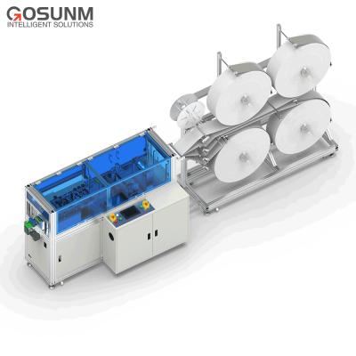 China Digital Signal GOSUNM Sergical 3 Ply Face Mask Machine Mask Body Making Machine for sale