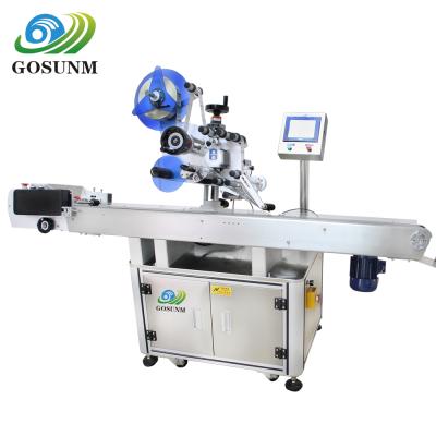 China Automatic Scratch Card Food Maker Label Plastic Bag Aluminum Labeling Machine With Card Dispenser for sale