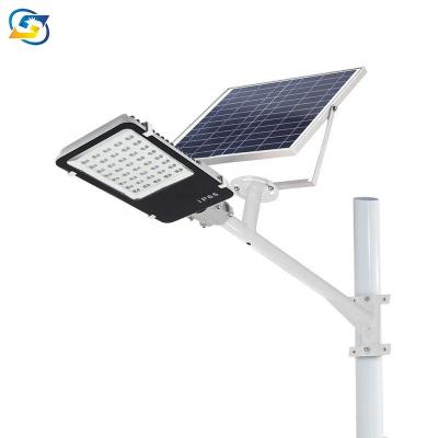 China Remote 30w Lithium Battery Solar Panel Outdoor Online Solar Street Light for sale