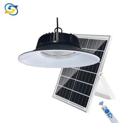 China 2022 New Design OEM Custom Indoor Outdoor Solar Power Hang Lamp 100W 200W LED High Bay Light For Garage for sale