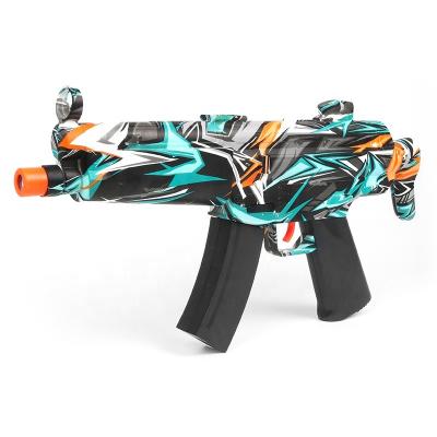 China Toy Electric Automatic Water Gun MP5 Electronic Toy Guns For Boys And Girls Outdoor Splatter Ball Blaster With 7-8mm Gel Eco-friendly Ball for sale