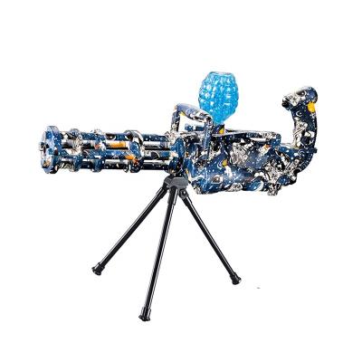 China Toy Amazon Hot Sell Gatling Electronic Toy Guns Machine for Boys Outdoor Activity Splatter Ball Blaster with Nice Gel Beads Price High Quality for sale