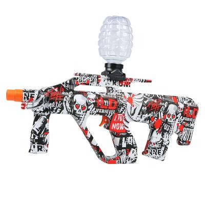 China Amazon Hot Selling AUGUST Toy Gel Splatter Ball Electronic Sandblaster Toy Guns for Kids Outdoor Activities Shooting Team Game 7 8mm Water Beads for sale