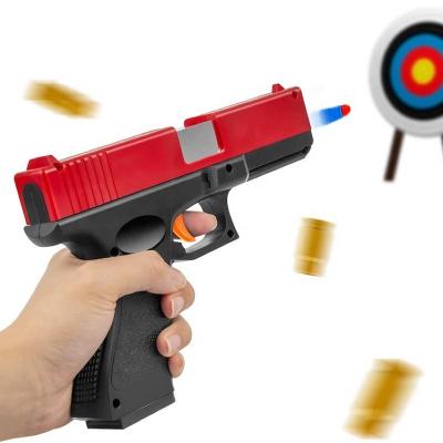 China Amazon Safe Hot Sale Soft Bullet Toy Guns For Boys Shell Ejection Pistol Gifts With Safe Foam Material Gift For Kids for sale