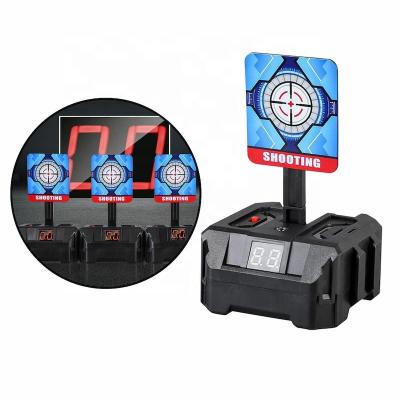 China auto reset & Dismountable Splice Electronic Shooting Targets for Digital Scoring Auto Reset Dismountable Splice Compatible with Bullets and Soft Gel Toy Guns for sale