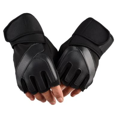 China Men's and Women's Gym Exercise Training Half Finger Workout Gloves Weight Lifting Dumbbell Fitness Gloves for Workout gymnasium for sale