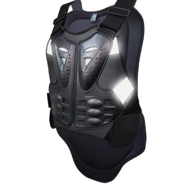 China Motorcycle Professional Riding Protective Clothing New Motorcycle Rigid and Adjustable Anti-collision Vest Protective Chest Unisex for sale