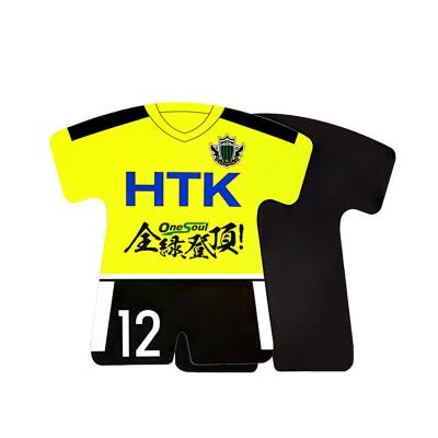 China Wholesale Casual Custom Football Club Jerseys Paper Fridge Magnets for sale