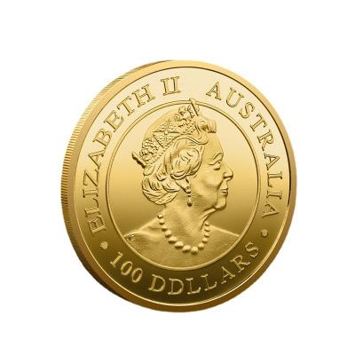 China Europe Queen of the Commonwealth Commonwealth Gold Metal Silver Souvenir Collectible Coin Australian Kangaroo Gold Coin for sale