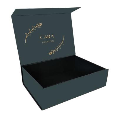 China Rigid Open Luxury Magnetic Folding Recyclable Cardboard Gift Box Cardboard Gift Box Recyclable Custom Printing Packaging Paper Boxes for sale